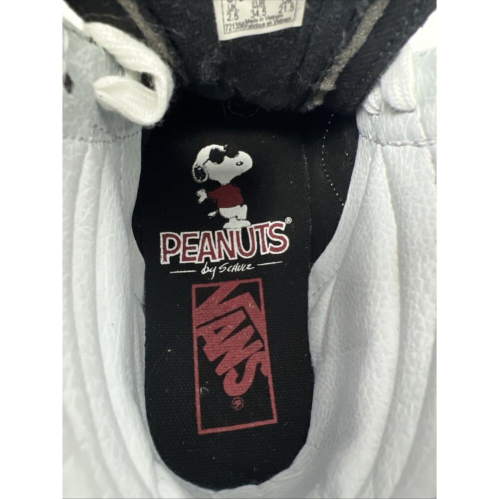 Vans x Snoopy Peanuts Size 3.5 Kid's/5 Women's Shoes Sk8-Hi Peanuts Joe cool - Picture 10 of 10